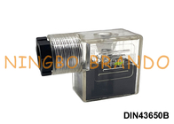 DIN43650B Złącze cewki elektromagnetycznej IP65 MPM z diodą LED DIN 43650 Form B